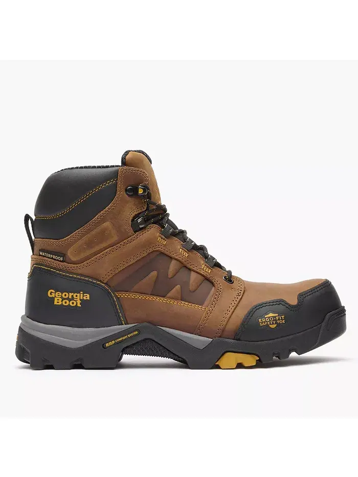 Рабочие водонепроницаемые ботинки Amplitude Composite Toe с композитным мыском GEORGIA BOOT — изображение 7 из 7