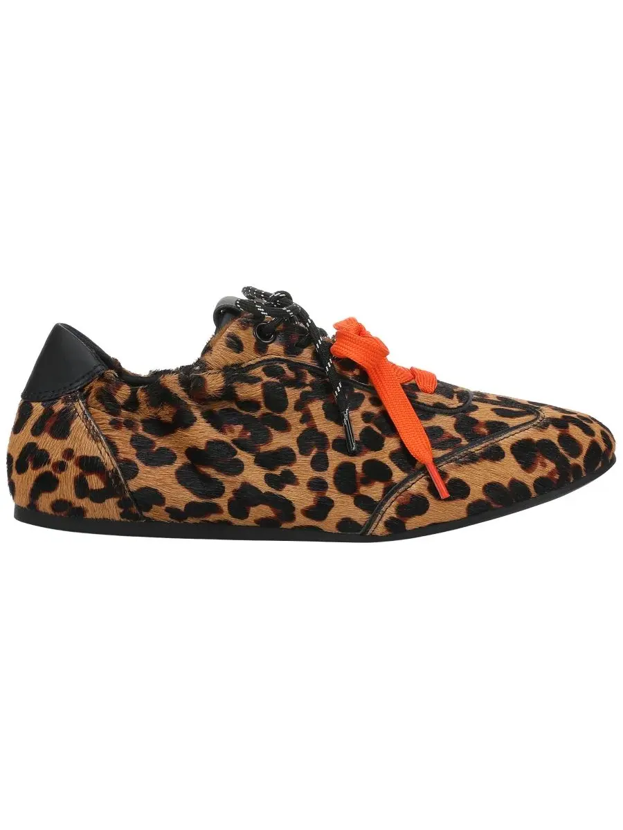 Женские кроссовки с леопардовым принтом Kadenn Lace-Up I.N.C. International Concepts, Large Leopard — изображение 2 из 6
