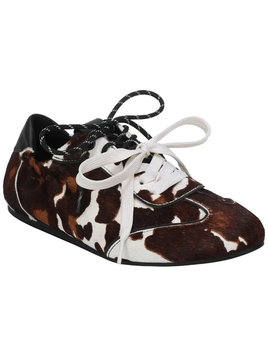 Женские кроссовки с принтом, модель Kadenn Lace-Up I.N.C. International Concepts, Abstract Cow