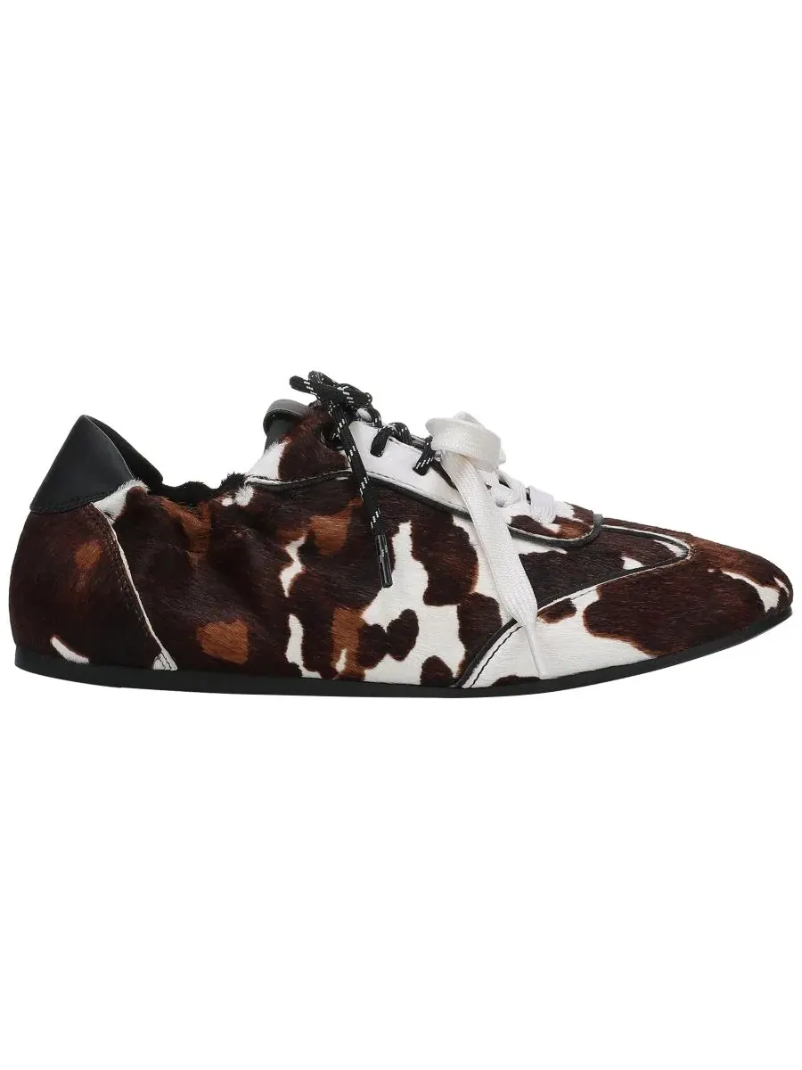 Женские кроссовки с принтом, модель Kadenn Lace-Up I.N.C. International Concepts, Abstract Cow — изображение 2 из 6