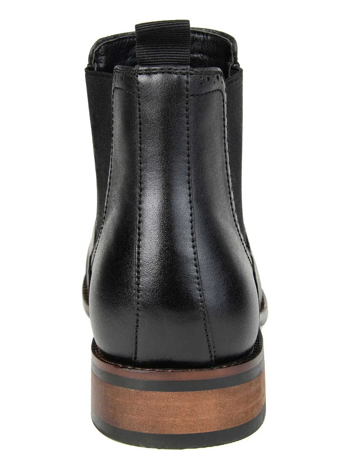 Мужские ботинки челси Garrett с закрытым носком Vance Co. — изображение 3 из 5, черный