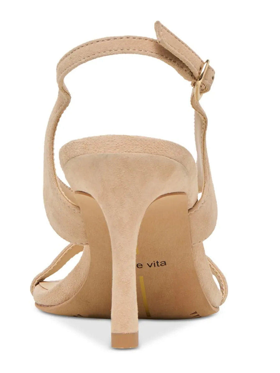 Женские туфли на высоком каблуке Izela с ремешками на пятке Dolce Vita, Bamboo Suede — изображение 3 из 5