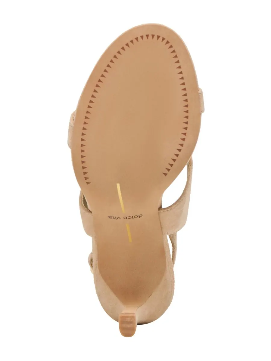 Женские туфли на высоком каблуке Izela с ремешками на пятке Dolce Vita, Bamboo Suede — изображение 5 из 5