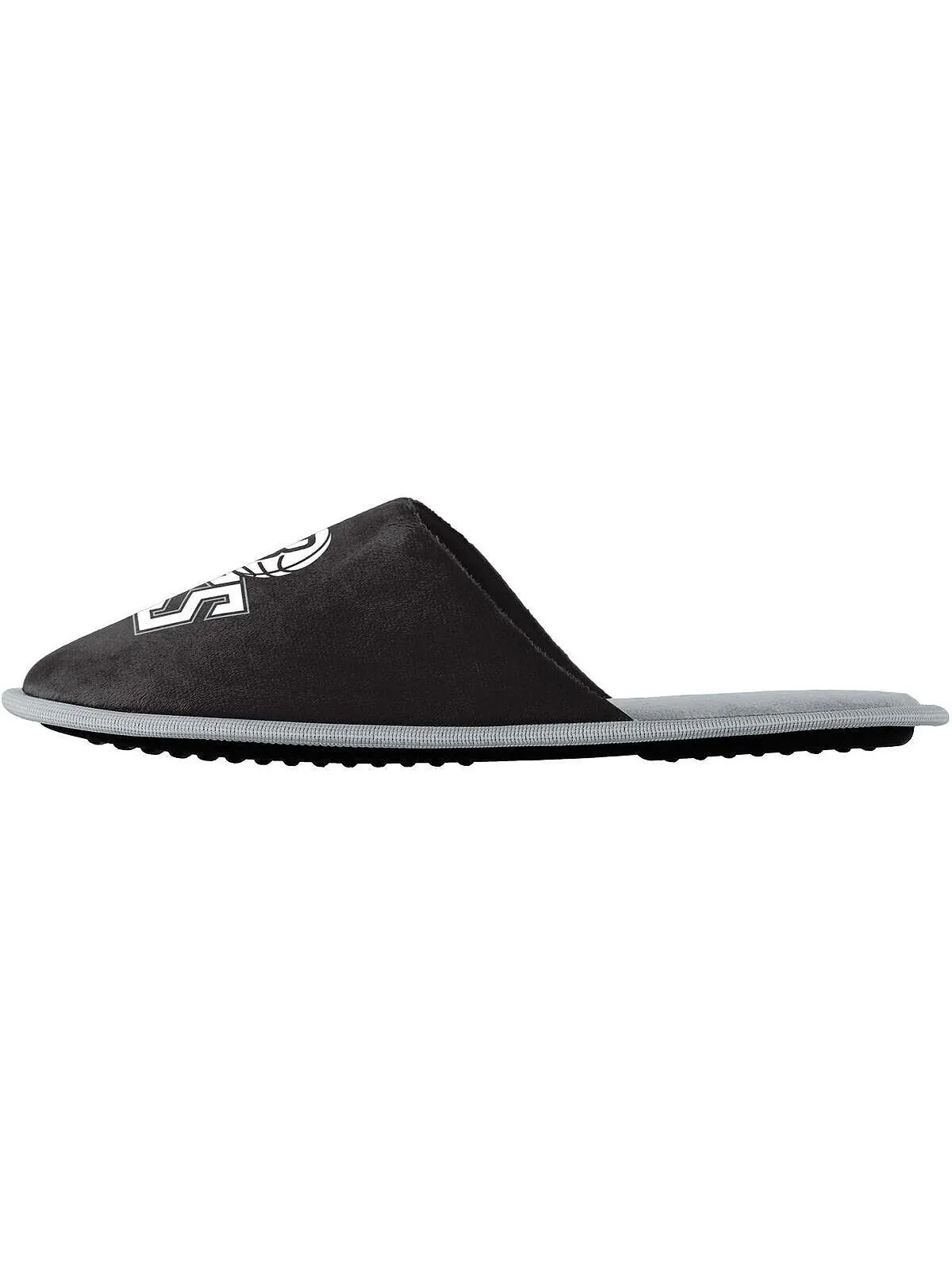 Мужские тапочки brooklyn nets scuff slide FOCO — изображение 3 из 3, черный
