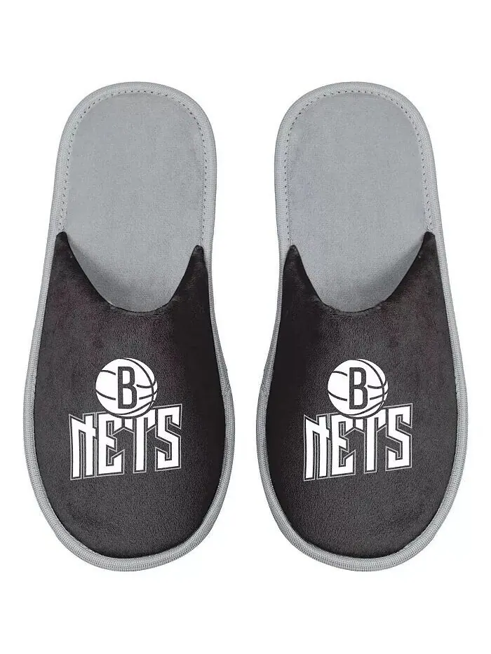 Мужские шлепанцы Brooklyn Nets Scuff Foco — изображение 1 из 3