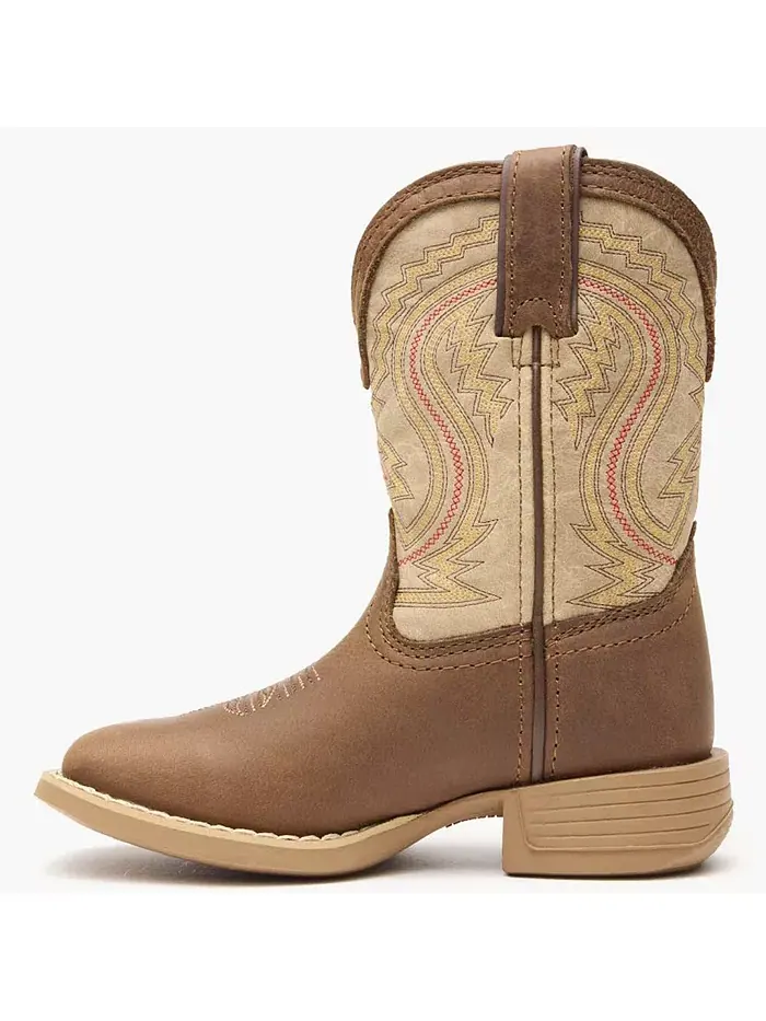 Детские ботинки Kids Lil' Rebel Pro Coffee and Bone Western Durango — изображение 5 из 7