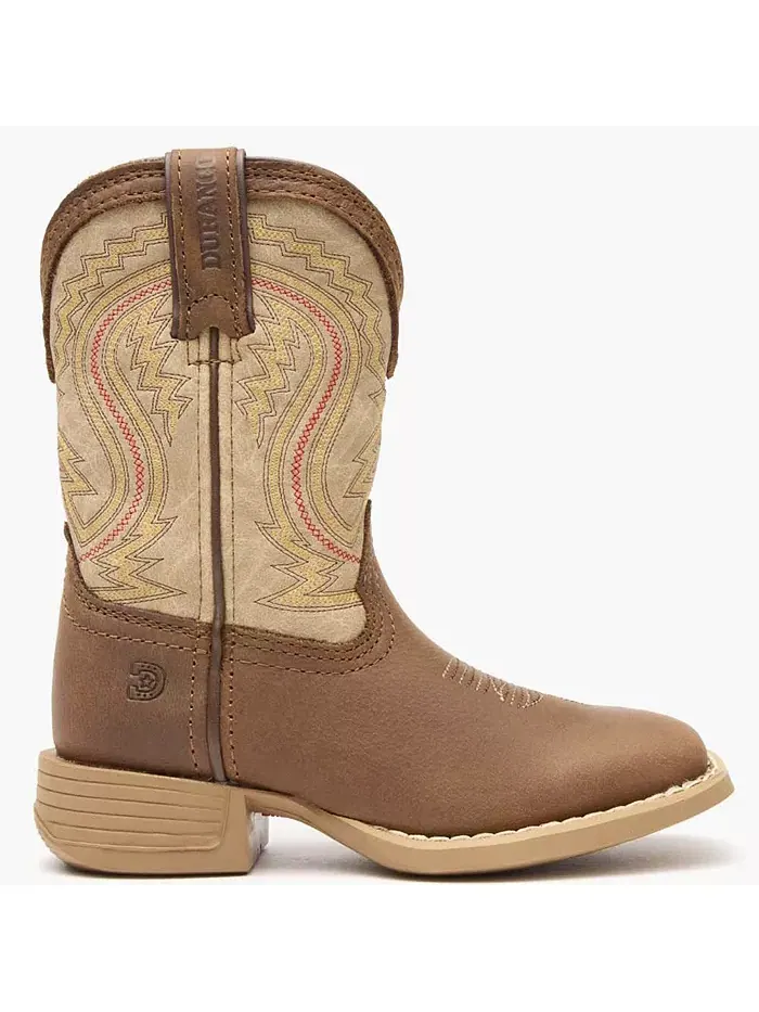Детские ботинки Kids Lil' Rebel Pro Coffee and Bone Western Durango — изображение 7 из 7
