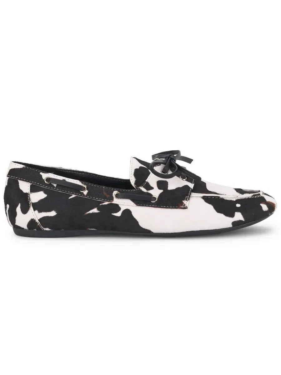 Женские туфли-лодочки Ameli Boat Flats I.N.C. International Concepts, Abstract Cow — изображение 2 из 5