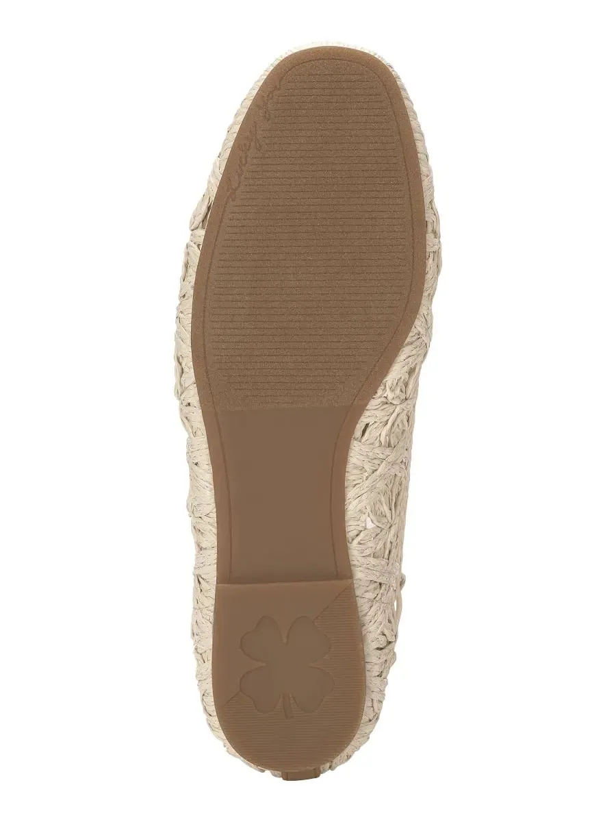 Женские балетки Tennyr на шнуровке из рафии Lucky Brand, Natural Tuscany Sundial Crochet — изображение 5 из 6