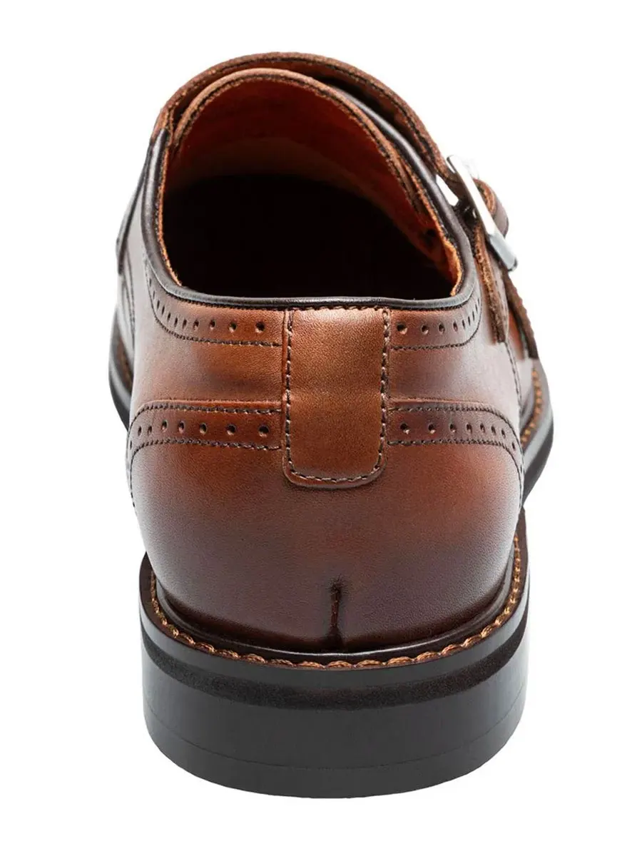 Туфли Boswell Cap-Toe Double Monk Strap Stacy Adams, Rustcopper — изображение 3 из 8
