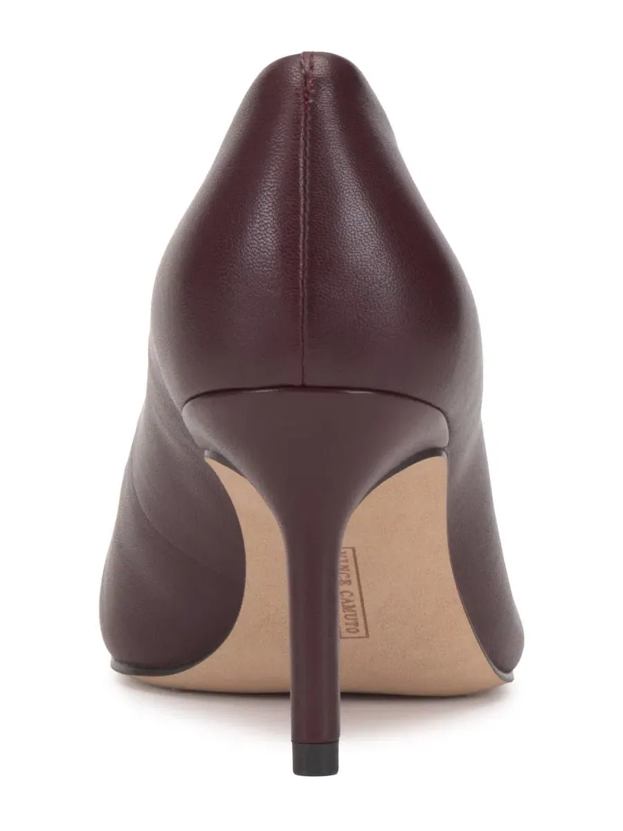 Туфли-лодочки Moriza Pointed Toe Pumps Vince Camuto, Pomegranate Leather — изображение 3 из 5
