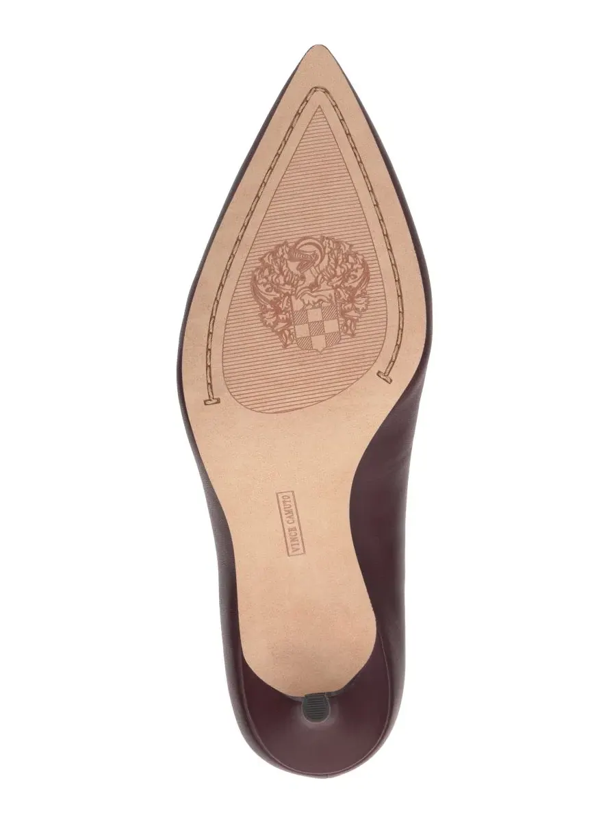 Туфли-лодочки Moriza Pointed Toe Pumps Vince Camuto, Pomegranate Leather — изображение 5 из 5