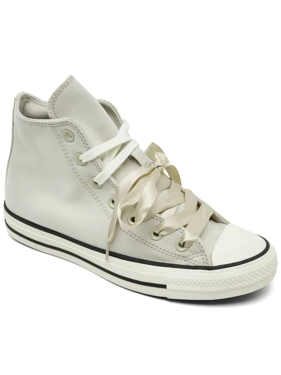 Кеды высокие из персиковой парусины Chuck Taylor All Star Peached Canvas Converse, Sage Smoke Egret