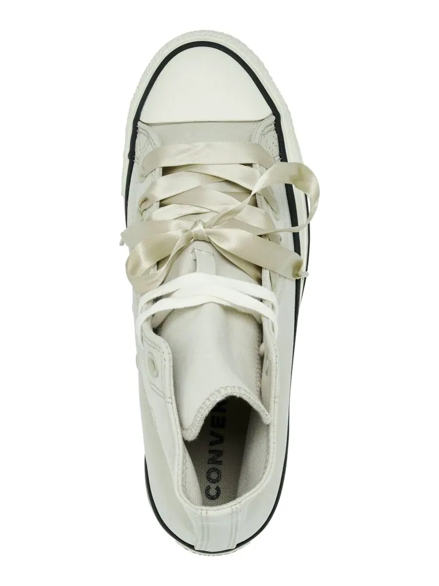 Кеды высокие из персиковой парусины Chuck Taylor All Star Peached Canvas Converse, Sage Smoke Egret — изображение 5 из 6