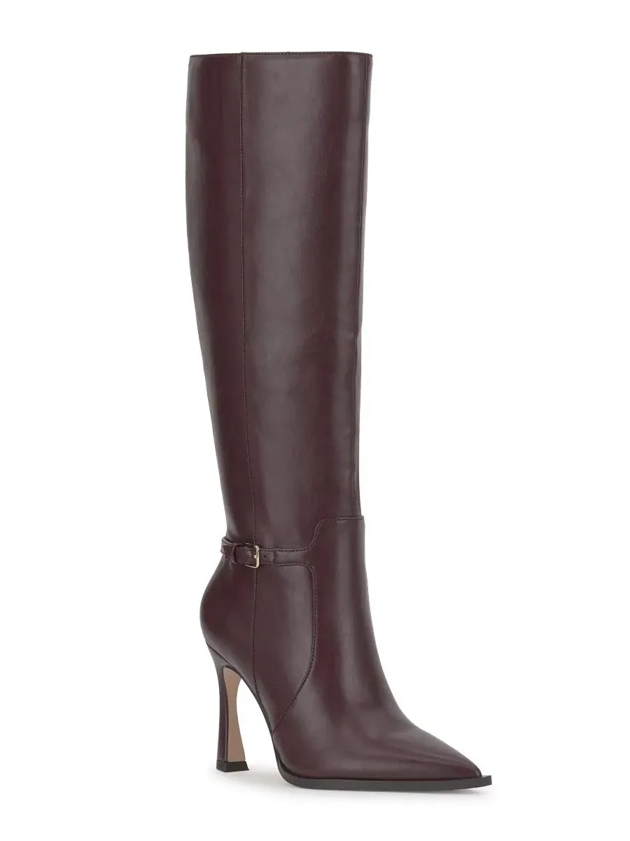 Ботинки с острым носком Soavel на каблуке Jessica Simpson, Cherry Mahogany — изображение 1 из 6