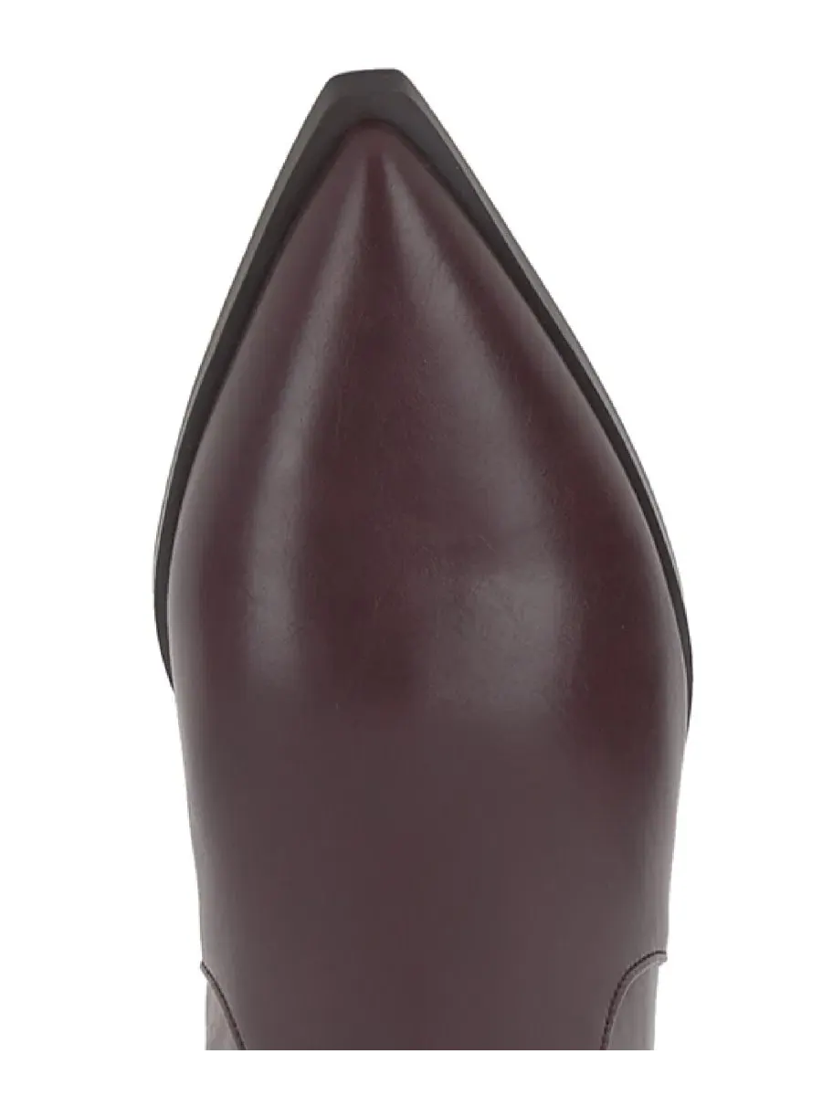 Ботинки с острым носком Soavel на каблуке Jessica Simpson, Cherry Mahogany — изображение 4 из 6