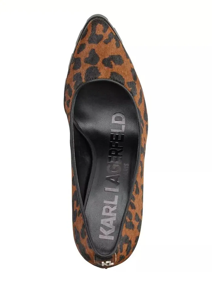 Туфли Madelyn Slip On с острым носком и рифленой подошвой KARL LAGERFELD PARIS — изображение 4 из 5