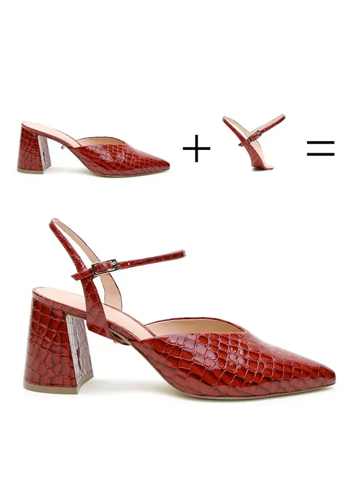 Женские мюли Croc Amal V с возможностью персонализации, цвет Clay Alterre — изображение 4 из 5