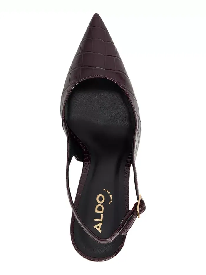 Женские туфли Seralina с острым носком и открытой пяткой на высоком каблуке ALDO — изображение 4 из 5