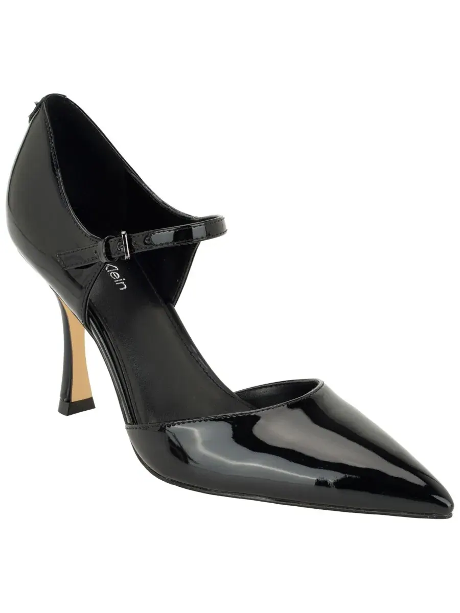 Туфли-лодочки Calvin Klein Brynia Mary Jane Stiletto Pumps, Nero Patent