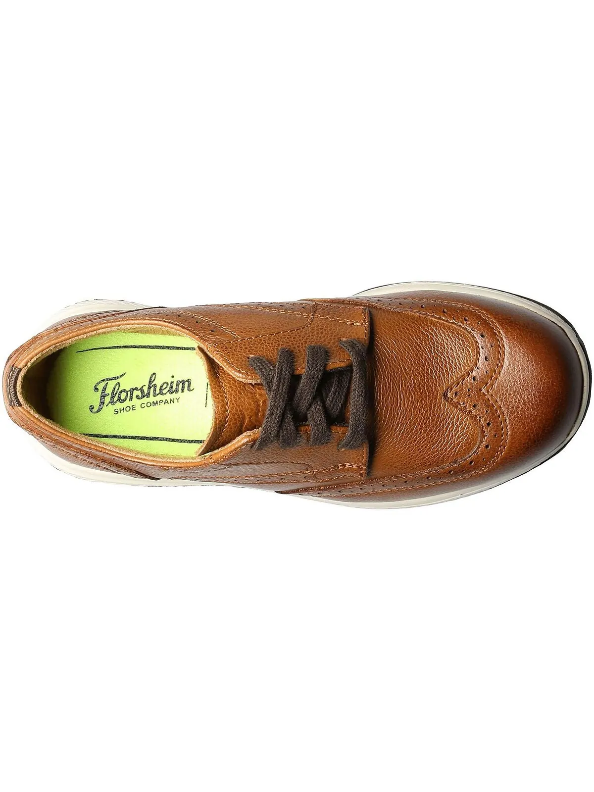Оксфорды Big Boys Great Lakes Wingtip Jr. Florsheim — изображение 7 из 7, коричневый