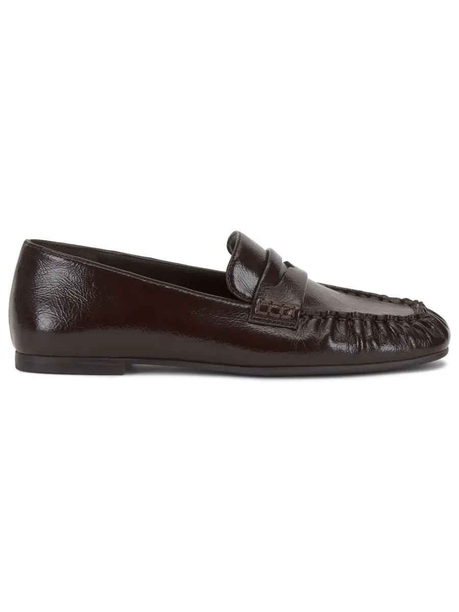 Лоферы Paelyn Slip-On с квадратным носком Vince Camuto, Brownie Faux Leather — изображение 2 из 5