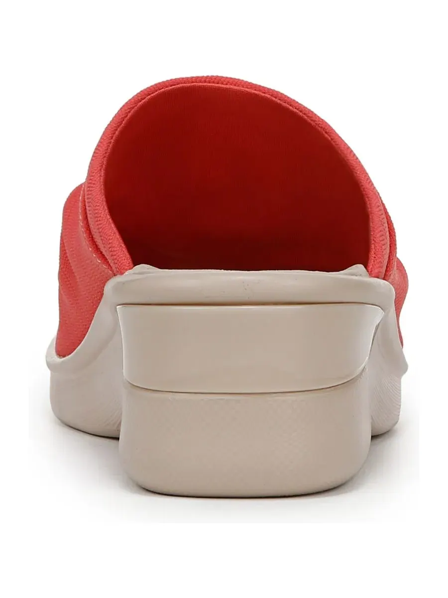Женские моющиеся сандалии на танкетке Smile 3 LifeStride, Coral Beach Stretch Fabric — изображение 2 из 5