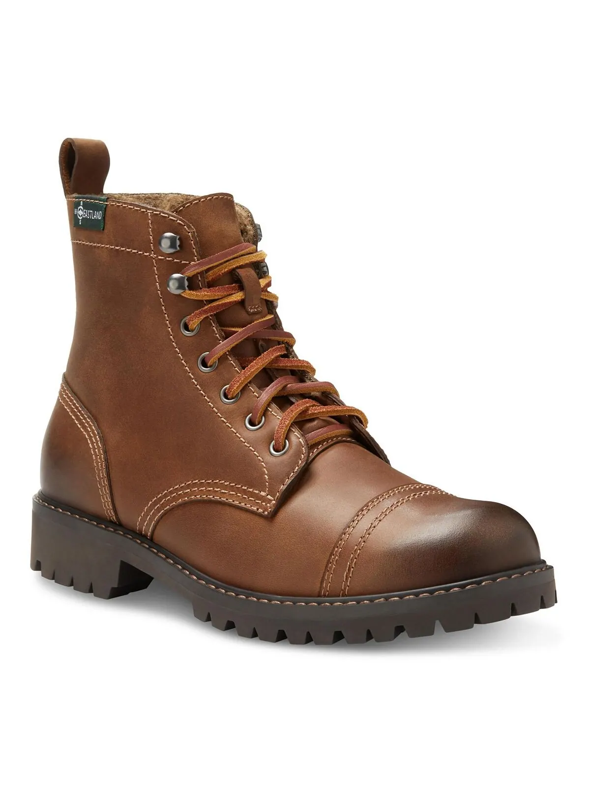 Мужские ботинки Ethan 1955 с закрытым носком Eastland Shoe — изображение 1 из 6, коричневый