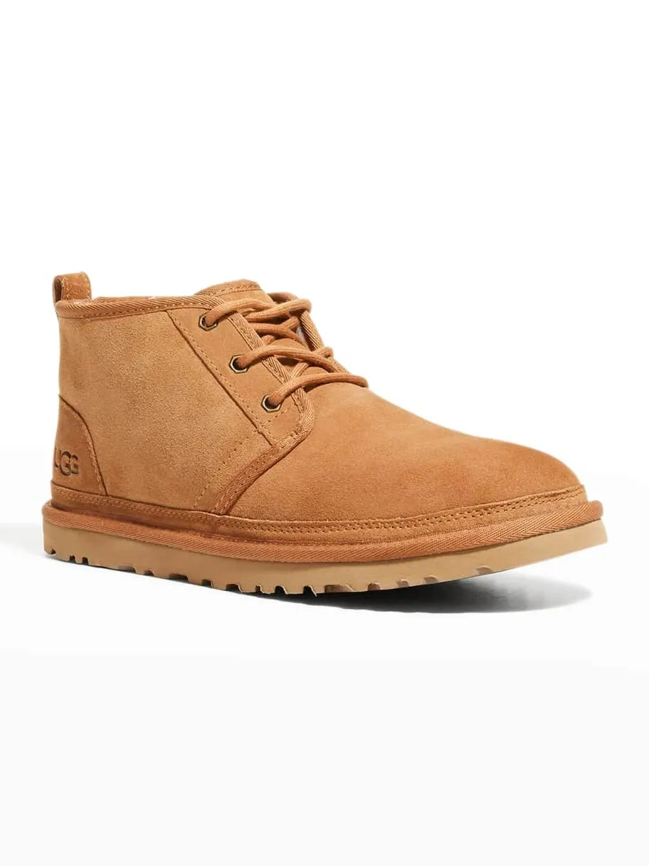 Ботинки замшевые Neumel UGG — изображение 1 из 4, орех