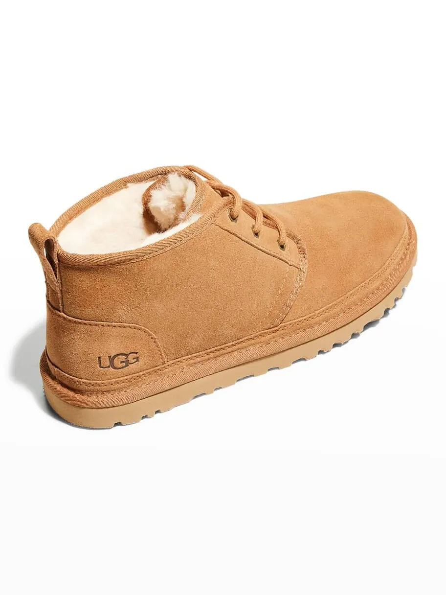 Ботинки замшевые Neumel UGG — изображение 2 из 4, орех