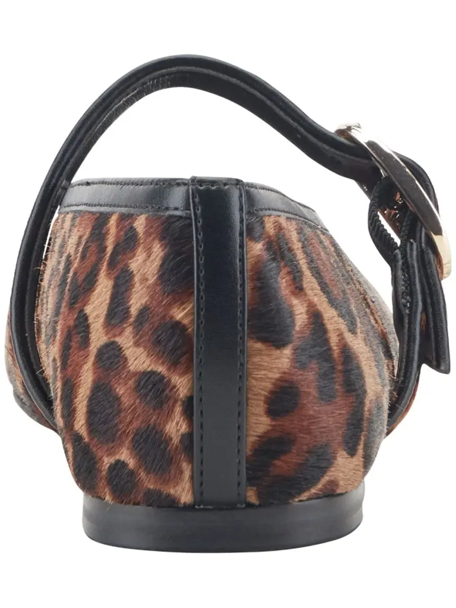Туфли-лодочки Godea Square Toe Mary Jane Marc Fisher LTD, Leopard Calf Hair — изображение 3 из 5