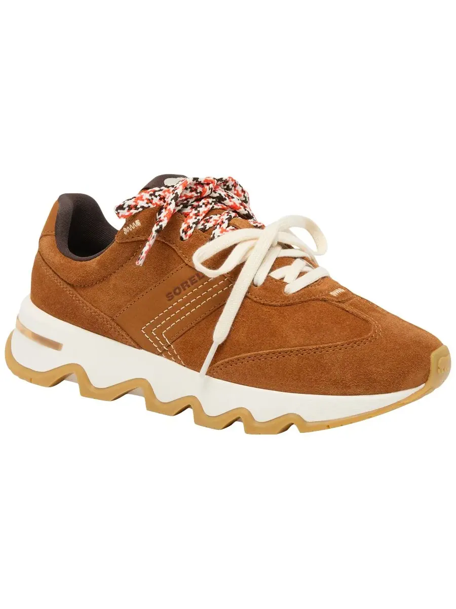 Женские кроссовки Kinetic Ember LX на шнуровке Sorel, Iced Tea/Snow — изображение 1 из 10