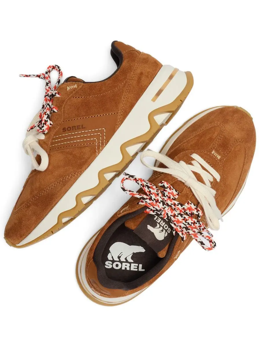 Женские кроссовки Kinetic Ember LX на шнуровке Sorel, Iced Tea/Snow — изображение 9 из 10