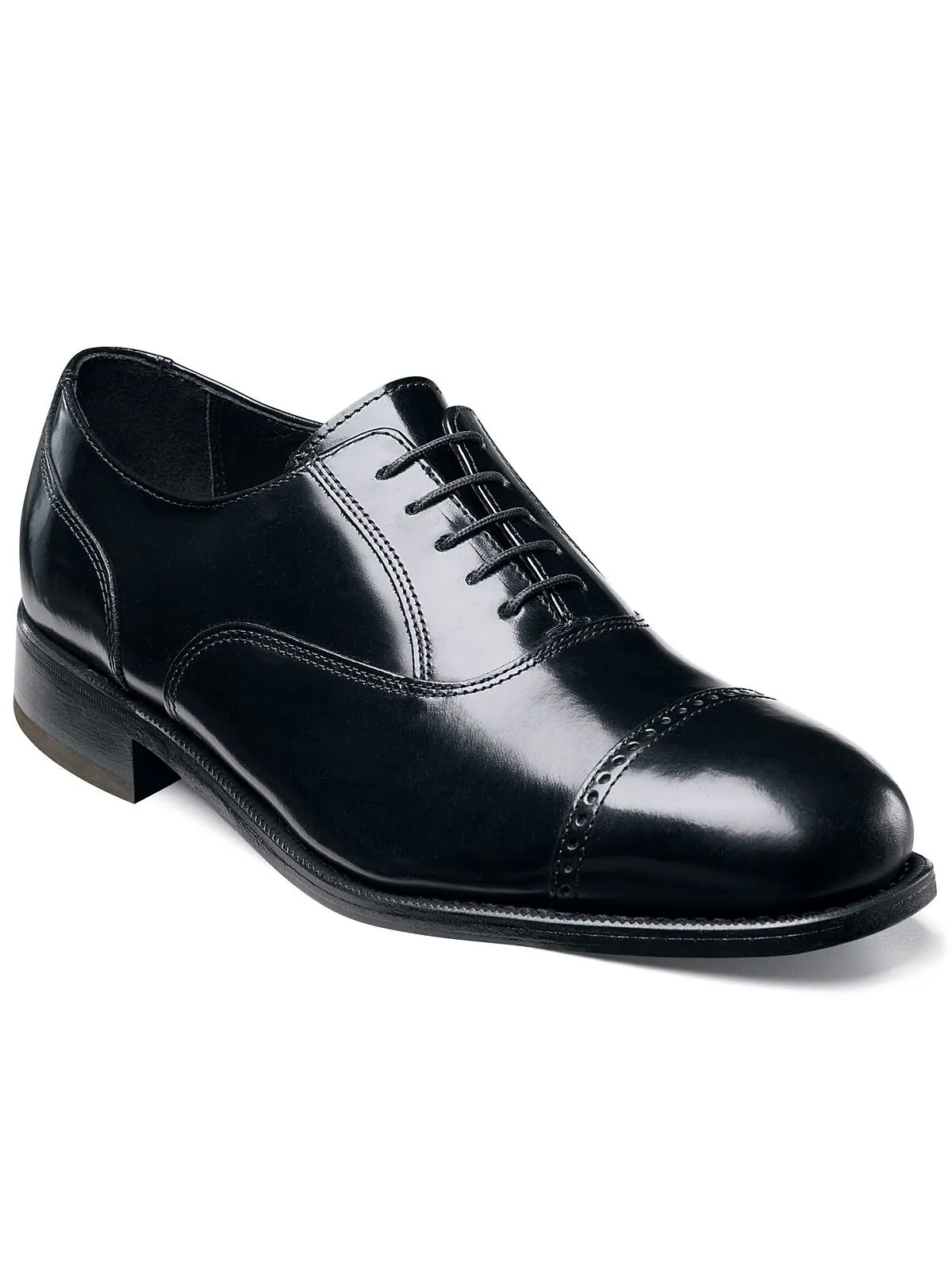 Мужские оксфорды с кепкой и носком Lexington Florsheim — изображение 1 из 3, черный