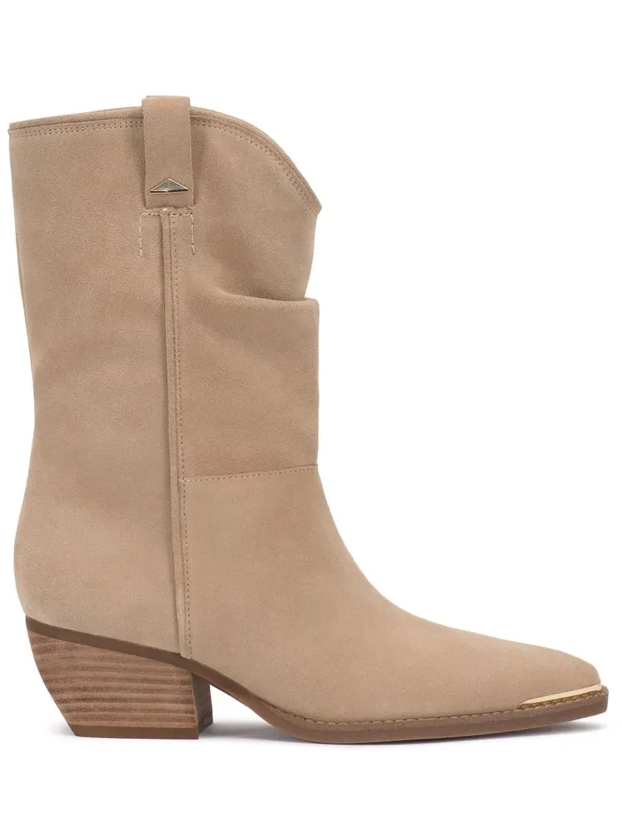 Ботинки-челси с острым носком Pezzra Vince Camuto, Tortilla Suede — изображение 2 из 5