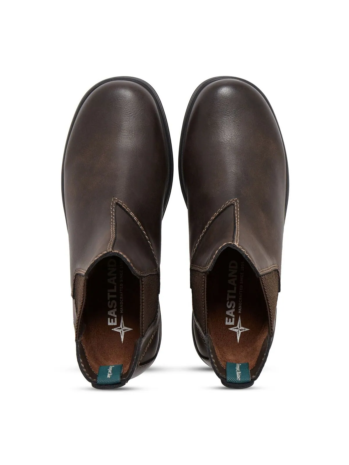 Мужские ботинки челси cyrus Eastland Shoe — изображение 9 из 9, коричневый