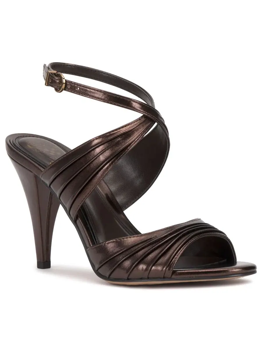 Босоножки на каблуке-конус с регулируемыми ремешками Altnori Cone Heel Dress Sandals Vince Camuto