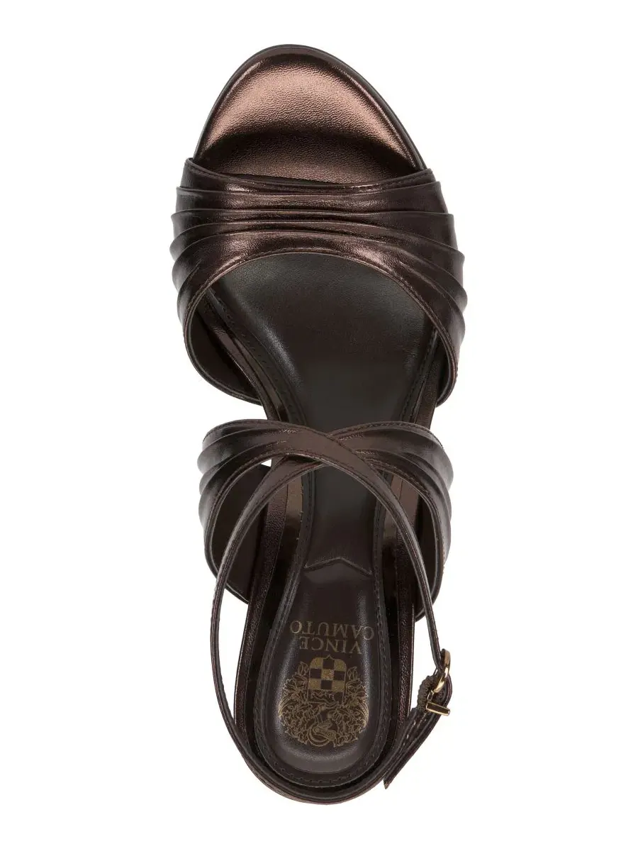 Босоножки на каблуке-конус с регулируемыми ремешками Altnori Cone Heel Dress Sandals Vince Camuto — изображение 4 из 5