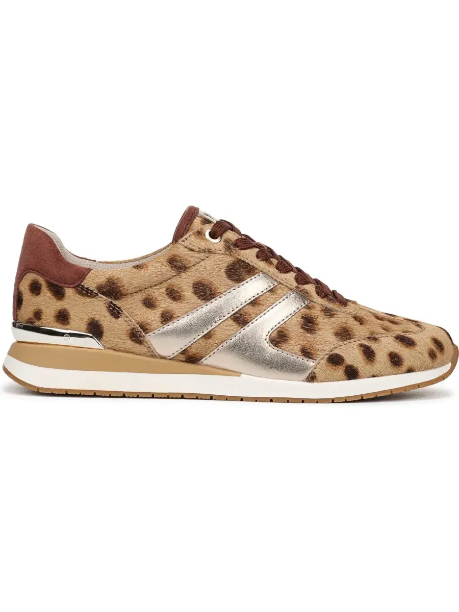 Женские кроссовки на танкетке Lorena Naturalizer, Leopard Print Calf Hair — изображение 2 из 5
