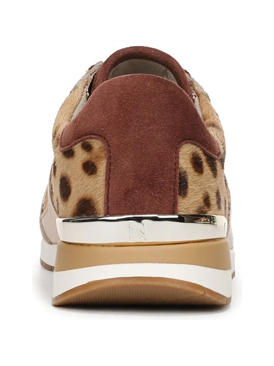Женские кроссовки на танкетке Lorena Naturalizer, Leopard Print Calf Hair — изображение 3 из 5