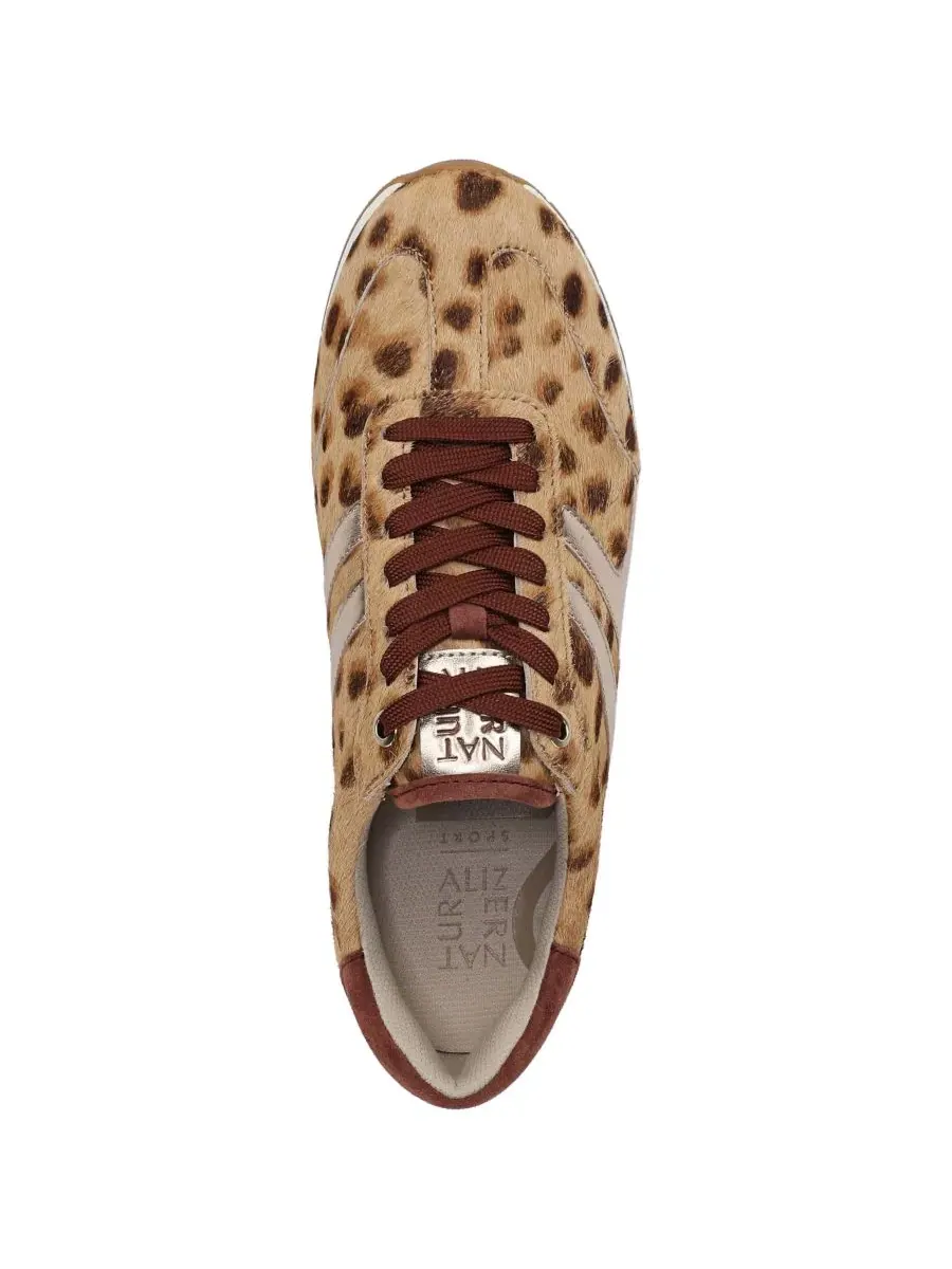 Женские кроссовки на танкетке Lorena Naturalizer, Leopard Print Calf Hair — изображение 4 из 5