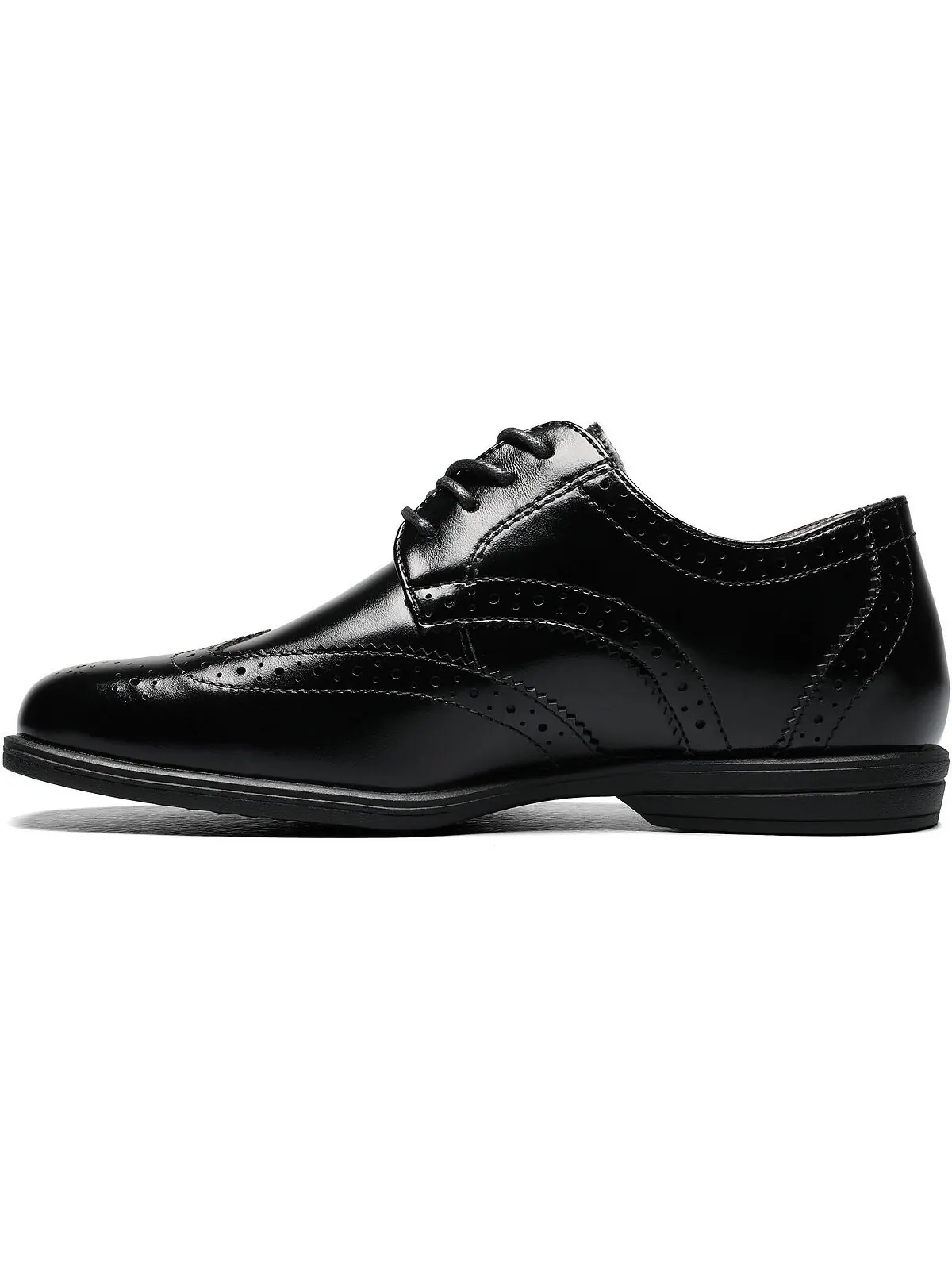 Little Boys представляют оксфорды Wingtip Jr. Florsheim — изображение 5 из 7, черный