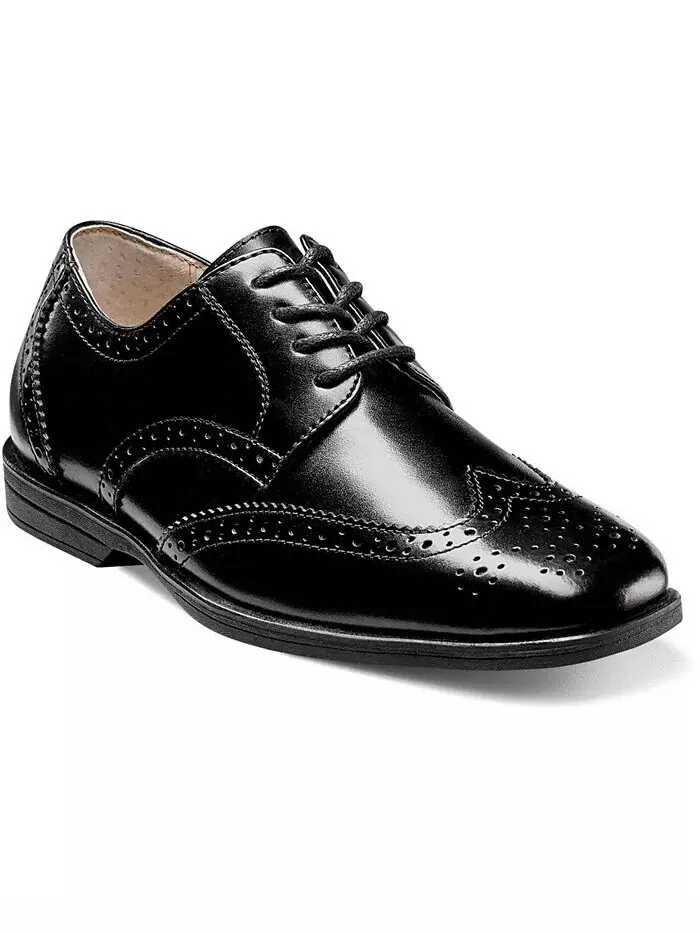 Little Boys представляют оксфорды Wingtip Jr Florsheim — изображение 1 из 7