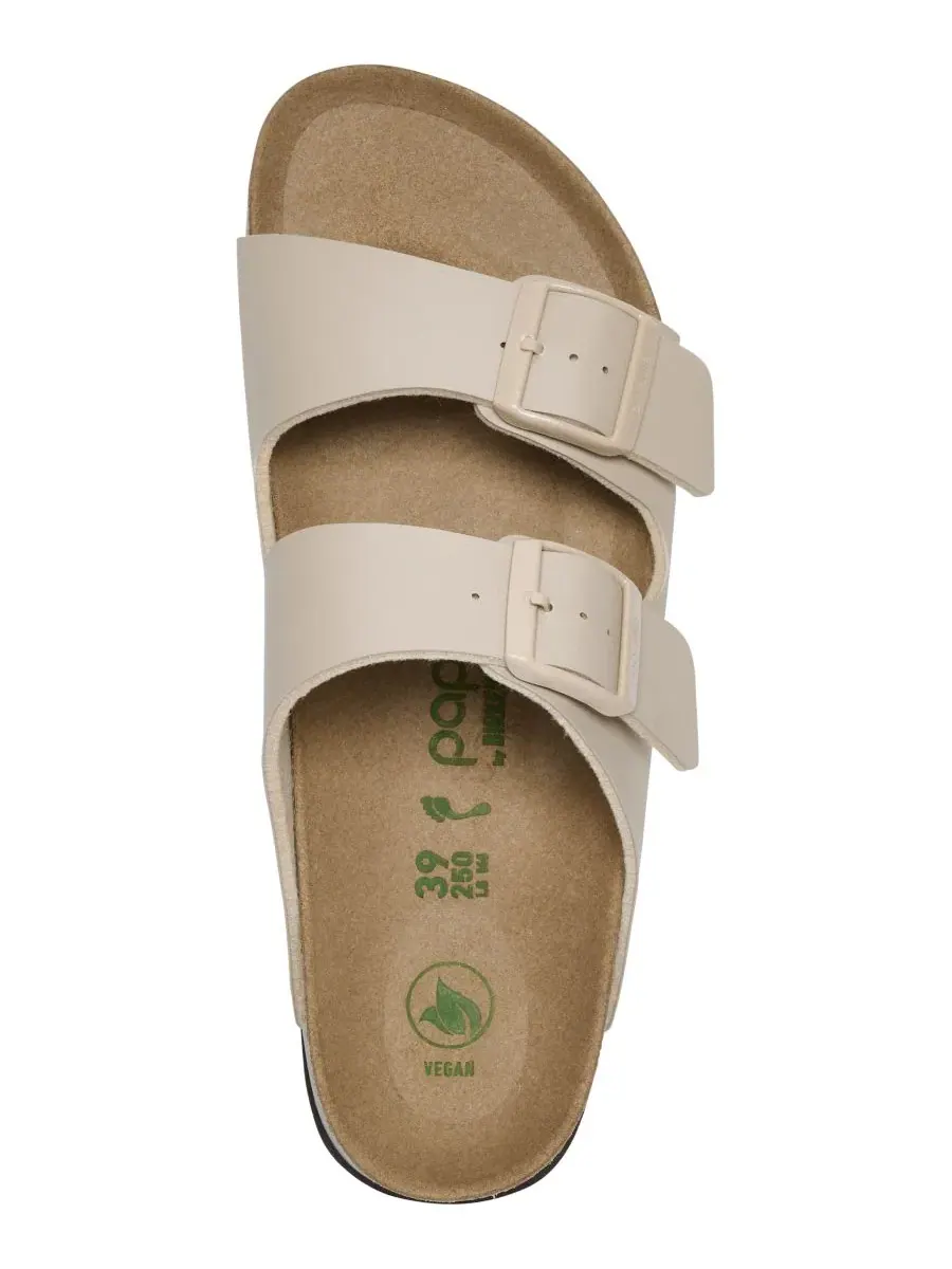 Сандалии-платформа Arizona Flex из Birko-Flor Birkenstock, Sandcastle — изображение 2 из 6