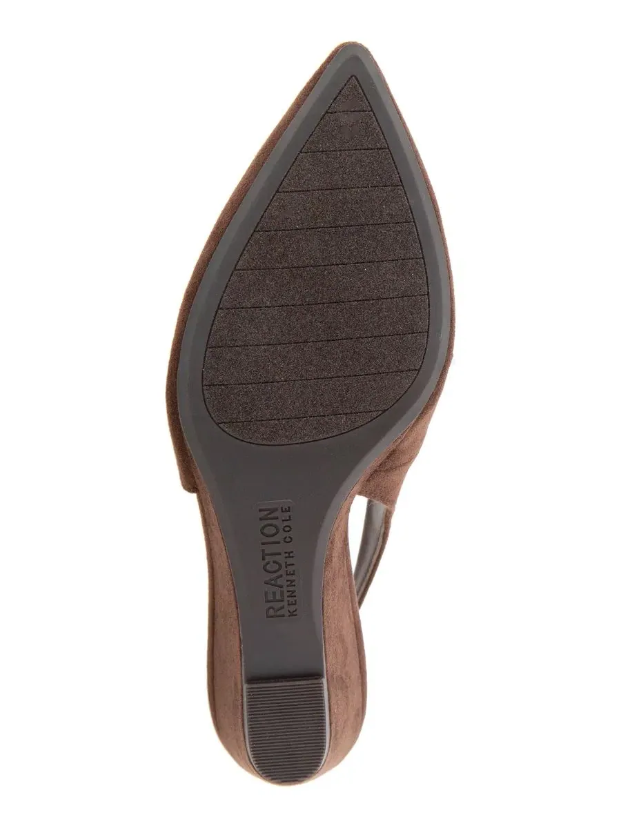 Туфли-лодочки с танкеткой Enzo Kenneth Cole Reaction, Chocolate Micro — изображение 5 из 8