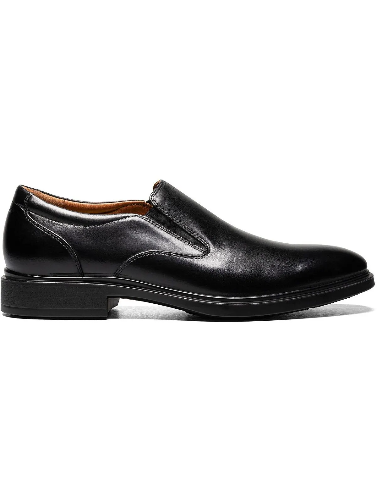 Мужские водонепроницаемые туфли без каблука с простым носком Florsheim — изображение 2 из 7, черный
