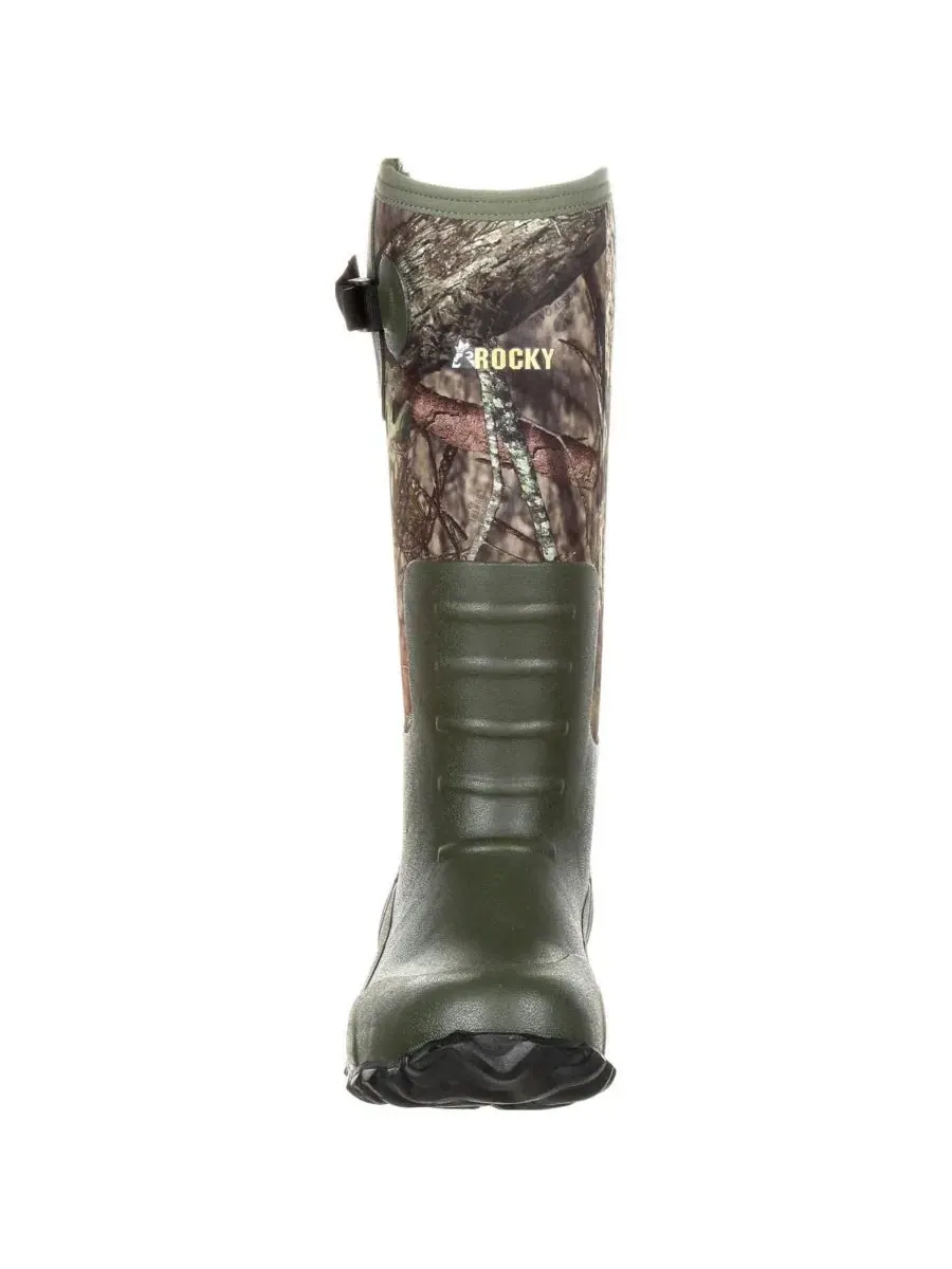 Мужские резиновые сапоги для охоты с камуфляжем, модель Core Rubber ROCKY, Mossy Oak Break Up — изображение 5 из 6