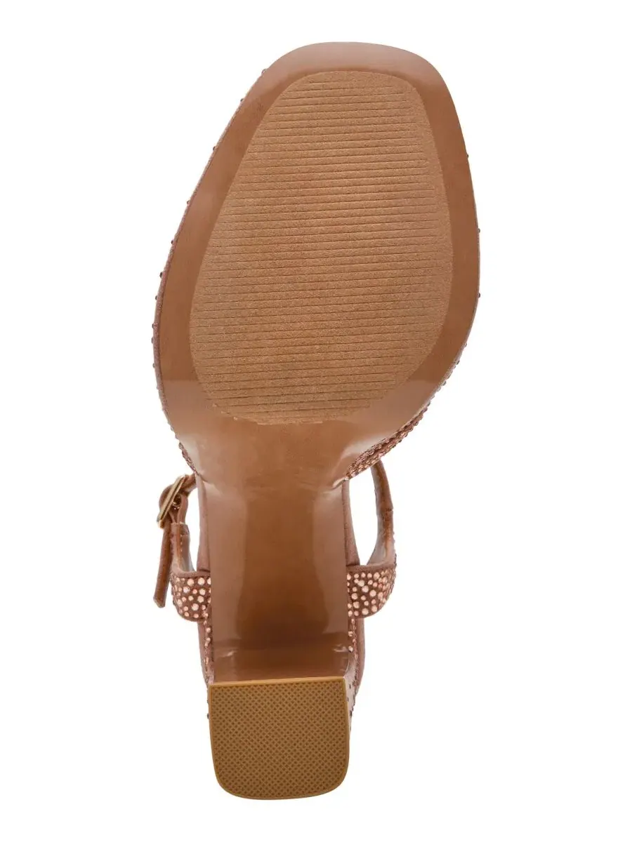Женские сандалии на платформе Liandra, украшенные стразами Steve Madden, Mocha Rhinestone — изображение 5 из 6