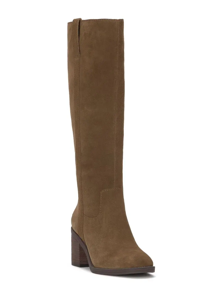 Ботинки женские с каблуком-блок, модель Adana Tall Lucky Brand, Sahara Palm Suede