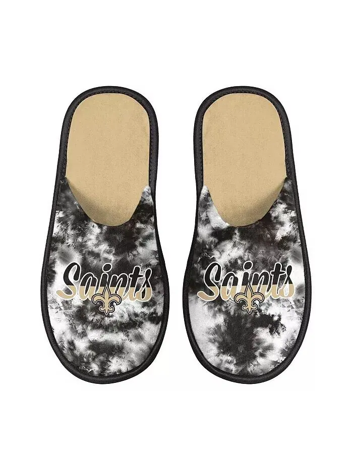 Женские тапочки New Orleans Saints Team Scuff Slide FOCO — изображение 1 из 2